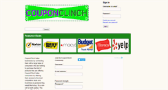 Desktop Screenshot of couponclinch.com